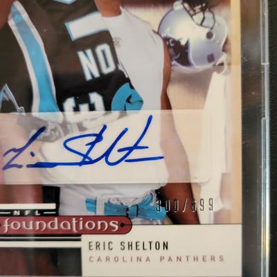 Sale Photo Thumbnail #731: 2005 Upper deck Eric Sheldon Signed & Numbered 300/699 Authentic Signature