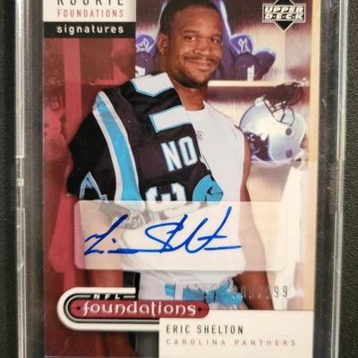 Sale Photo Thumbnail #732: 2005 Upper deck Eric Sheldon Signed & Numbered 300/699 Authentic Signature