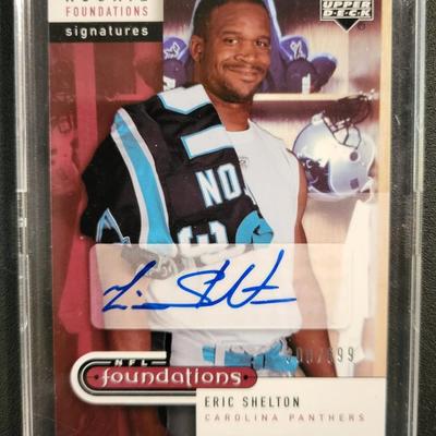 Sale Photo Thumbnail #728: 2005 Upper deck Eric Sheldon Signed & Numbered 300/699 Authentic Signature