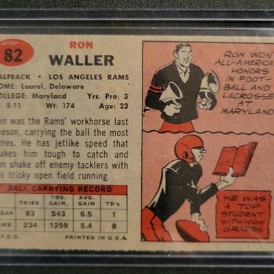 Sale Photo Thumbnail #739: Topps Brown/Sharpe/ Waller. NO COA's for signed cards
1989 Topps Dave Brown SIGNED AND INSCRIPTED
1991 Saranac Sterling Sharpe Singed
1957 Topps Ron Waller