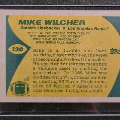 Sale Photo Thumbnail #763: 1986 Topps Doug Smith SIGNED NO COA
1991 Score Tom Newberry. SIGNED NO COA
1989 Topps Mike Wilcher SIGNED NO COA
NO COA'S for signed cards.