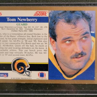 Sale Photo Thumbnail #761: 1986 Topps Doug Smith SIGNED NO COA
1991 Score Tom Newberry. SIGNED NO COA
1989 Topps Mike Wilcher SIGNED NO COA
NO COA'S for signed cards.