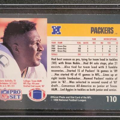 Sale Photo Thumbnail #775: 1990 Pro Set Johnny Holland, SIGNED NO COA
1990 Pro Set Sam Wyche. SIGNED NO COA
 NO COA'S for signed cards