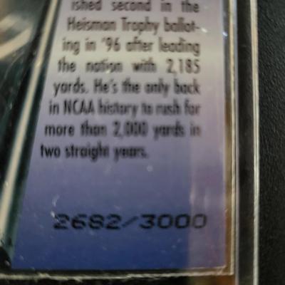 Sale Photo Thumbnail #803: 1997-2000 Collectors Edge Troy Walter's  Rookie, 2009  Press Pass Aaron Curry Rookie, Troy Davis Numbered 2682/3000