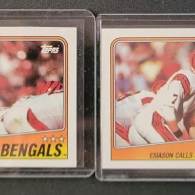Sale Photo Thumbnail #805: MIsc Bengals Lot, team cards, Ernie Wright, Carl Pickens and more