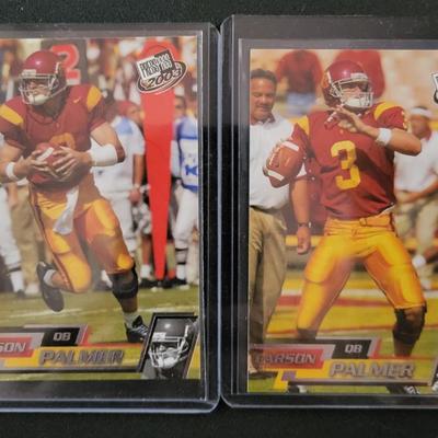 Sale Photo Thumbnail #859: 2003 PressPass, 2006 Upper Deck, 2007 Score/Fleer Carson Palmer.