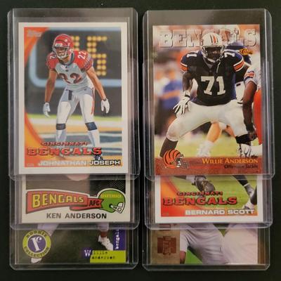 Sale Photo Thumbnail #866: 1996 Upper Deck Willie Anderson Rookie, 1975/1996/2010 Topps Anderson, Scott