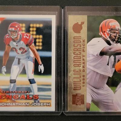 Sale Photo Thumbnail #869: 1996 Upper Deck Willie Anderson Rookie, 1975/1996/2010 Topps Anderson, Scott