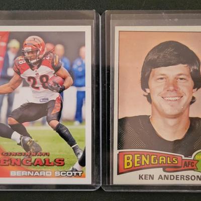 Sale Photo Thumbnail #871: 1996 Upper Deck Willie Anderson Rookie, 1975/1996/2010 Topps Anderson, Scott