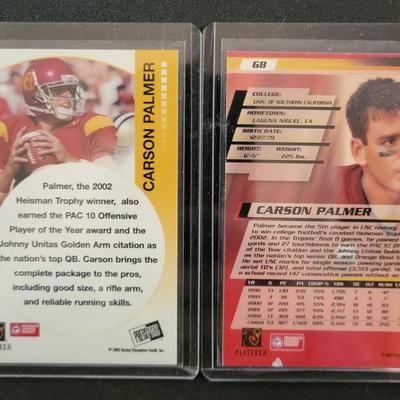 Sale Photo Thumbnail #882: 2003/2004/2006 PressPass, Topps, Upper Deck. Contains 3 Different Rookie Card Carson Palmer