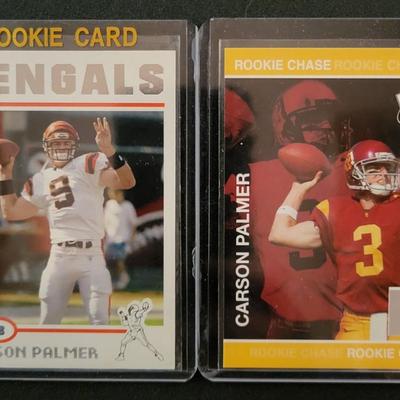 Sale Photo Thumbnail #883: 2003/2004/2006 PressPass, Topps, Upper Deck. Contains 3 Different Rookie Card Carson Palmer