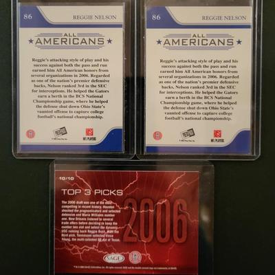 Sale Photo Thumbnail #894: 2007 PressPass All Americans Lynch, Johnson, Adams, Hall, Nelson