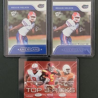 Sale Photo Thumbnail #893: 2007 PressPass All Americans Lynch, Johnson, Adams, Hall, Nelson