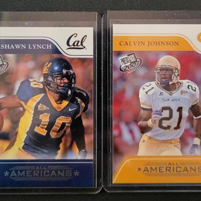 Sale Photo Thumbnail #889: 2007 PressPass All Americans Lynch, Johnson, Adams, Hall, Nelson