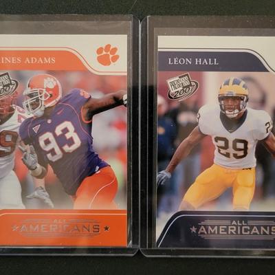 Sale Photo Thumbnail #891: 2007 PressPass All Americans Lynch, Johnson, Adams, Hall, Nelson