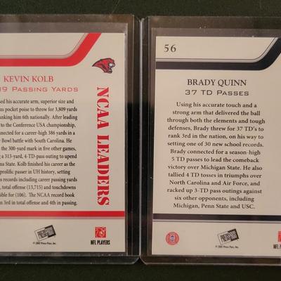 Sale Photo Thumbnail #908: 2007 PressPass NCAA Leaders