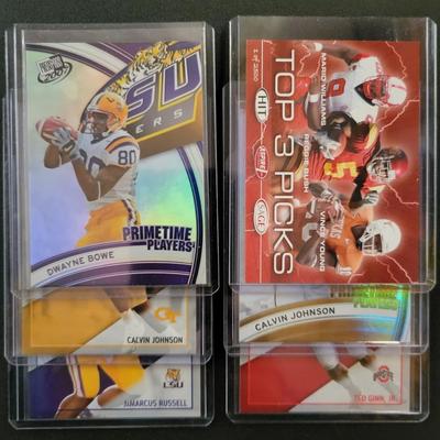 Sale Photo Thumbnail #934: 2007 PressPass Russell, Johnson,  Bowe, Ginn Jr.