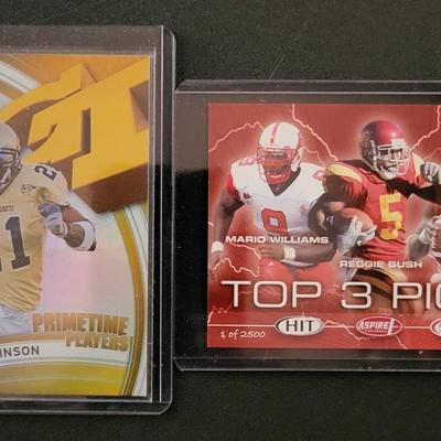 Sale Photo Thumbnail #939: 2007 PressPass Russell, Johnson,  Bowe, Ginn Jr.