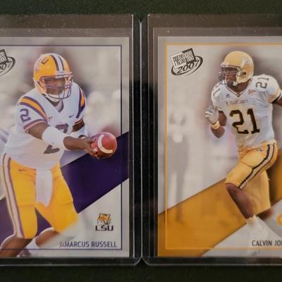 Sale Photo Thumbnail #935: 2007 PressPass Russell, Johnson,  Bowe, Ginn Jr.