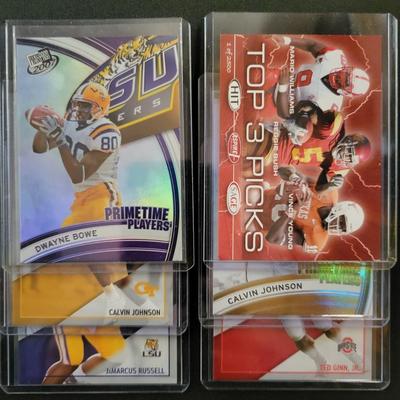 Sale Photo Thumbnail #941: 2007 PressPass Russell, Johnson,  Bowe, Ginn Jr.