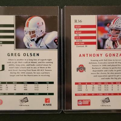 Sale Photo Thumbnail #958: 2007 PressPass Rookie Cards Johnson, Wynn, Olsen,  Gonzalez,  Adams