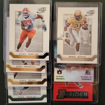 Sale Photo Thumbnail #961: 2007 PressPass Rookie Cards Johnson, Wynn, Olsen,  Gonzalez,  Adams