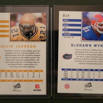 Sale Photo Thumbnail #956: 2007 PressPass Rookie Cards Johnson, Wynn, Olsen,  Gonzalez,  Adams