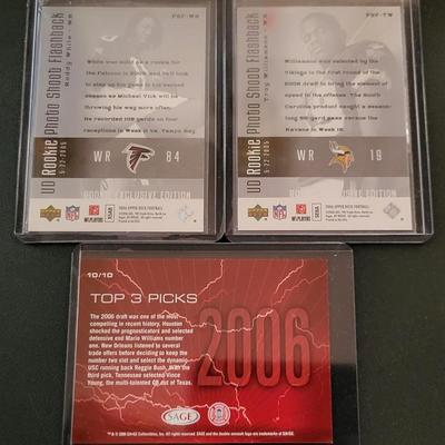 Sale Photo Thumbnail #1034: 2006 Upper Deck Limited Rookie  Exclusive Edition Greenway, Ngata, Cutler, White, Williamson