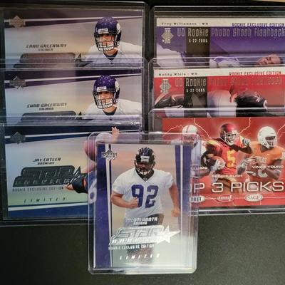 Sale Photo Thumbnail #1028: 2006 Upper Deck Limited Rookie  Exclusive Edition Greenway, Ngata, Cutler, White, Williamson