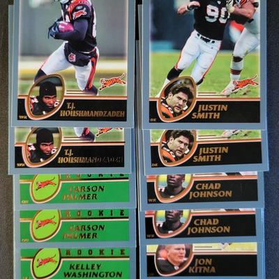 Sale Photo Thumbnail #1079: 2002 Topps Washington Rookie (2), Palmer (2), Houshmandzadeh (2), Smith (2)  Johnson (2), Kitna (2).