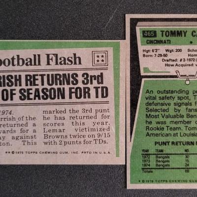 Sale Photo Thumbnail #1095: 1978 Topps Bengals Holland (4), Parrish(4), Casanova,