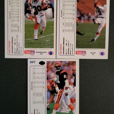 Sale Photo Thumbnail #1101: 1991 Upper Deck Bengals Various Players