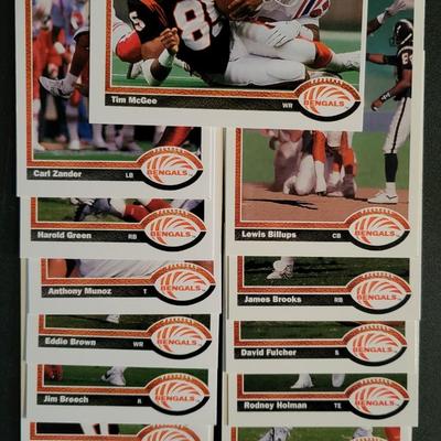 Sale Photo Thumbnail #1108: 1991 Upper Deck Bengals Various Players