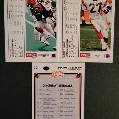 Sale Photo Thumbnail #1099: 1991 Upper Deck Bengals Various Players