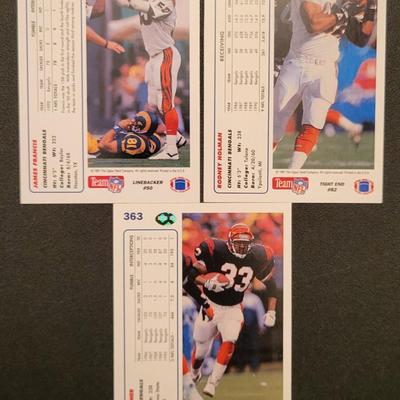 Sale Photo Thumbnail #1105: 1991 Upper Deck Bengals Various Players