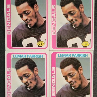 Sale Photo Thumbnail #1112: 1978 Topps Bengals Holland(4), Parrish (4), Casanova