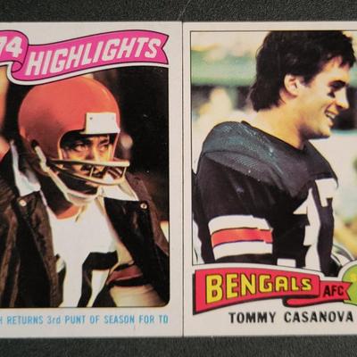 Sale Photo Thumbnail #1113: 1978 Topps Bengals Holland(4), Parrish (4), Casanova