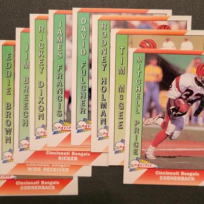Sale Photo Thumbnail #1119: 1991 Pacific Tading Bengals