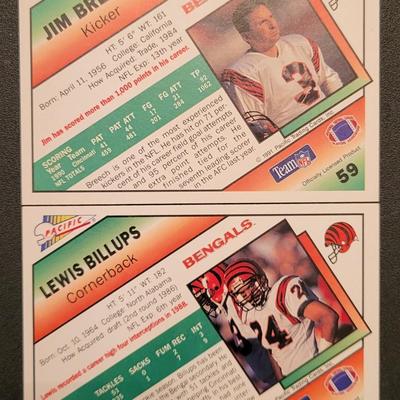 Sale Photo Thumbnail #1121: 1991 Pacific Tading Bengals