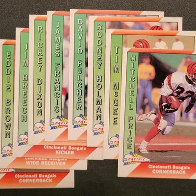 Sale Photo Thumbnail #1128: 1991 Pacific Tading Bengals