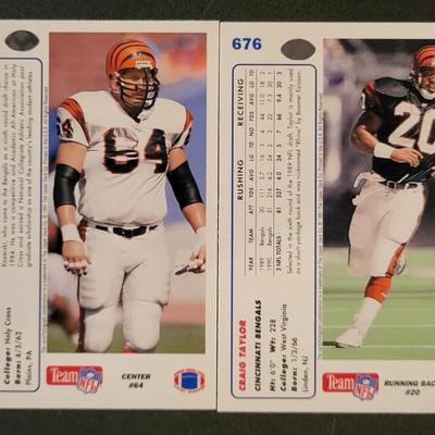 Sale Photo Thumbnail #1133: 1991 Upper Deck/ Fleer Bengals Williams Rookie Force & Various Players