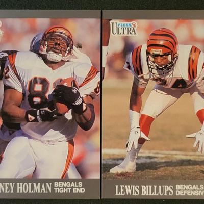 Sale Photo Thumbnail #1136: 1991 Upper Deck/ Fleer Bengals Williams Rookie Force & Various Players