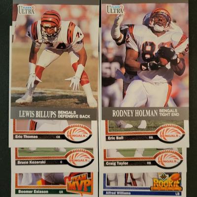 Sale Photo Thumbnail #1129: 1991 Upper Deck/ Fleer Bengals Williams Rookie Force & Various Players