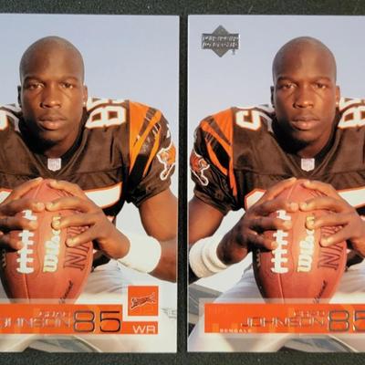 Sale Photo Thumbnail #1142: 2002 Fleer, Score, Topps, Upper Deck, Donruss Chad Johnson