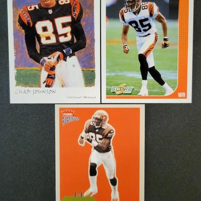 Sale Photo Thumbnail #1144: 2002 Fleer, Score, Topps, Upper Deck, Donruss Chad Johnson