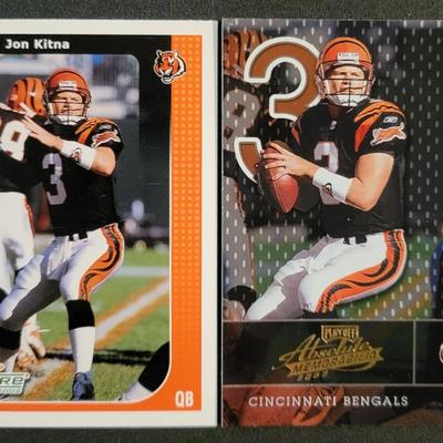 Sale Photo Thumbnail #1155: 2002 Fleer, Topps, Score, Donruss, Upper Deck Jon Kitna