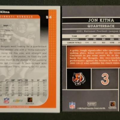 Sale Photo Thumbnail #1156: 2002 Fleer, Topps, Score, Donruss, Upper Deck Jon Kitna