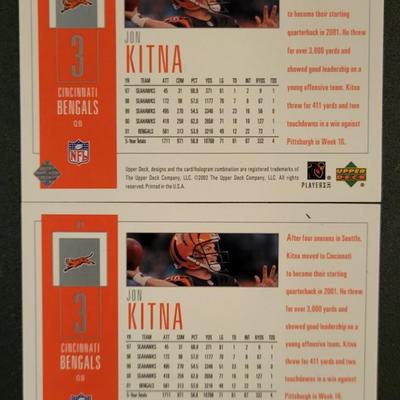 Sale Photo Thumbnail #1149: 2002 Fleer, Topps, Score, Donruss, Upper Deck Jon Kitna