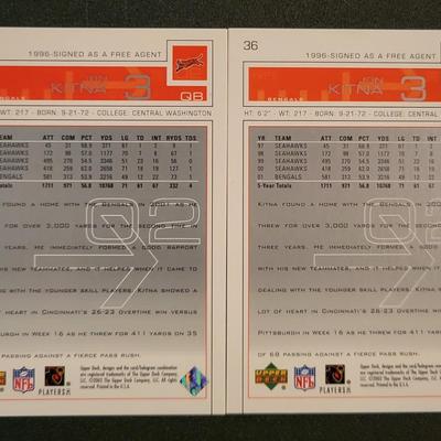 Sale Photo Thumbnail #1151: 2002 Fleer, Topps, Score, Donruss, Upper Deck Jon Kitna