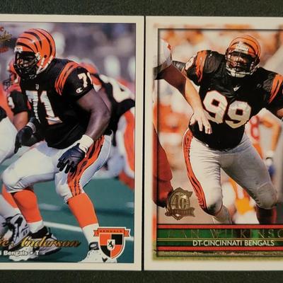 Sale Photo Thumbnail #1163: 1995/1996 Topps Truitt, Copeland, Wilkinson 1995/1997 Pinnacle Hearst, Anderson, Edison 2001 Upper Deck Farmer